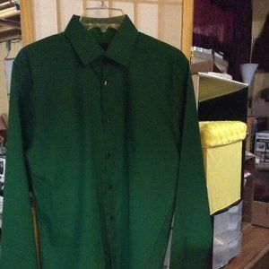 Green Men’s Dress Shirt